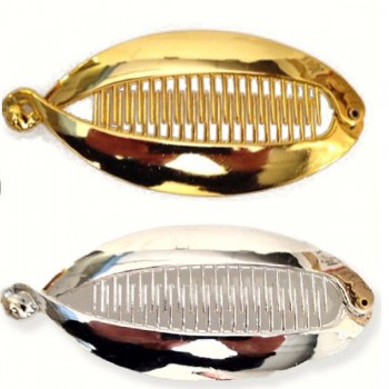 Hårspänne MEGA FISH guld/silver