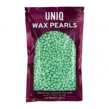 UNIQ Wax Pearls 100g - Green tea